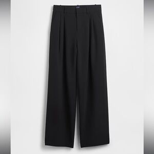 Old Navy Black 360 High Rise Pleated Trouser